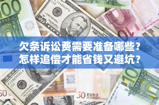济南欠条诉讼费需要准备哪些？怎样追偿才能省钱又避坑？