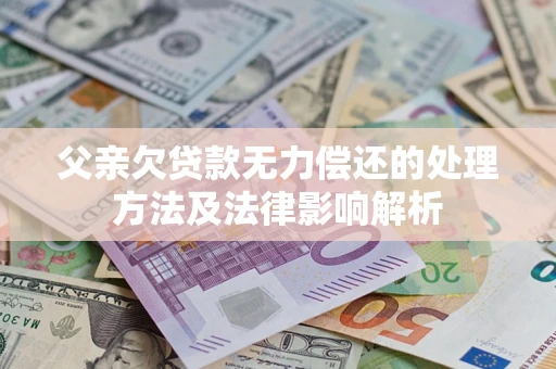 济南父亲欠贷款无力偿还的处理方法及法律影响解析
