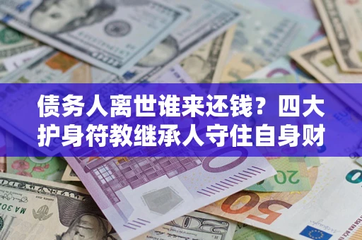 济南债务人离世谁来还钱？四大护身符教继承人守住自身财产